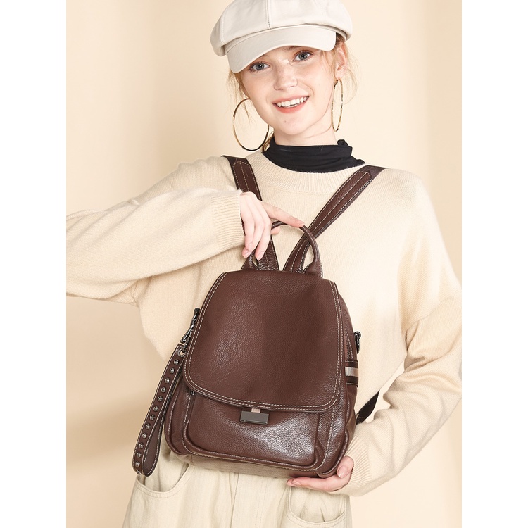 Ba lô thời trang nữ cao cấp phong cách 2022 đeo chéo sành điệu cho nữ