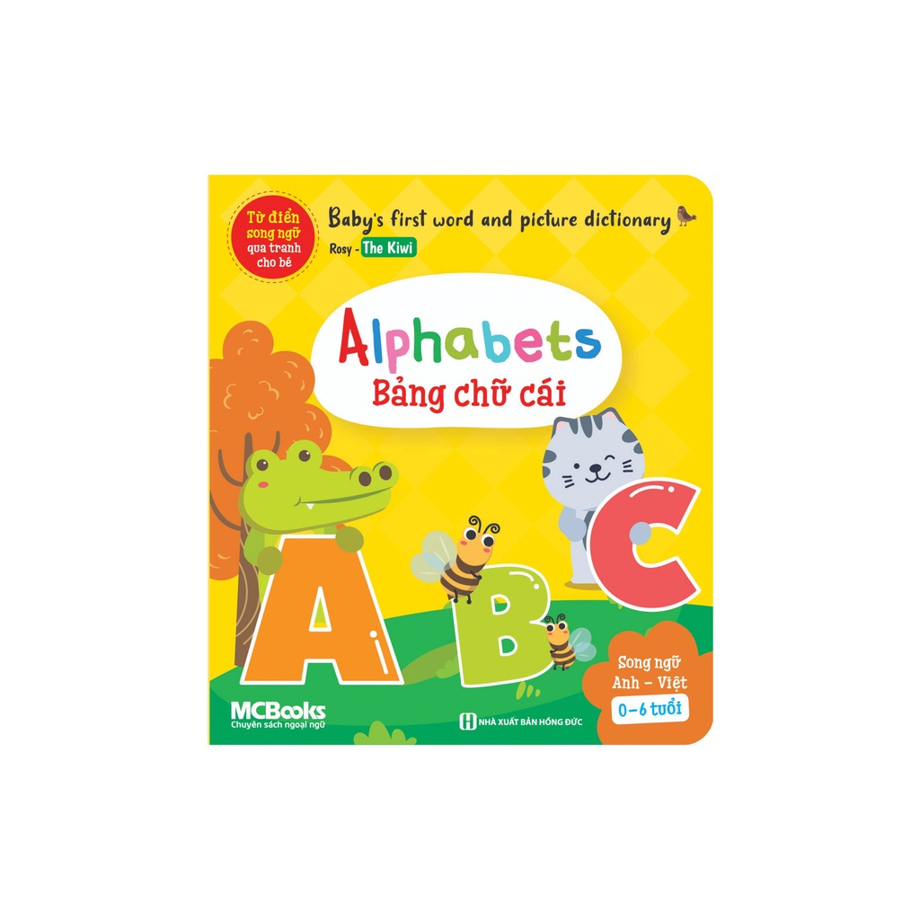 Sách - Từ điển song ngữ qua tranh cho bé - Baby’s first word and picture dictionary Cho bé từ 0 đến 6 tuổi Boxset 6 cuốn