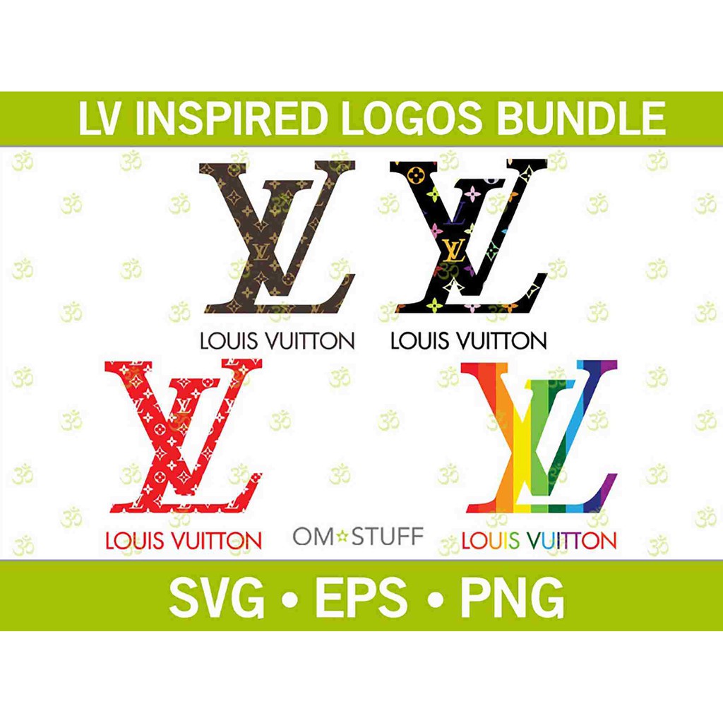 Decal Logo Sticker Patch in áo ủi trực tiếp lên vải Kiểu dáng LV