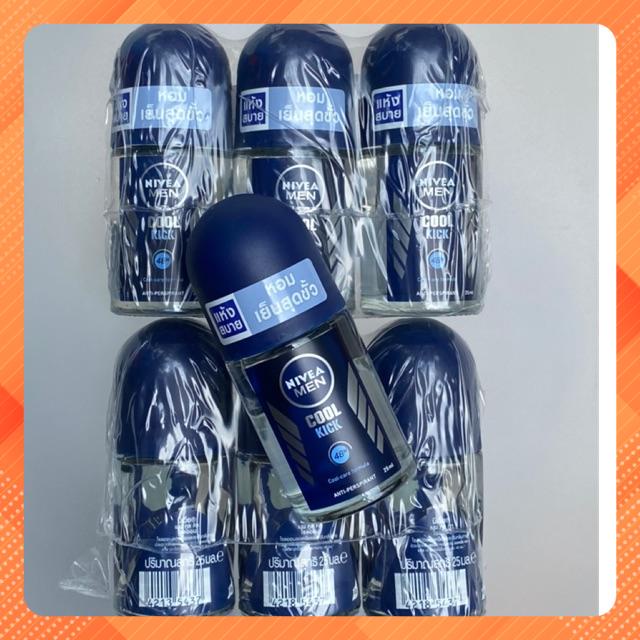 [48h]Lăn Khử Mùi Nivea Men THÁI LAN 25Ml