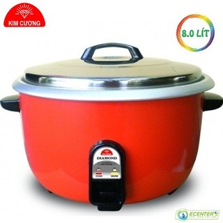 Nồi cơm điện 8 lít kim cương kc-8l