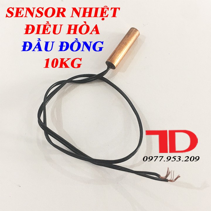 Đầu dò cảm biến dàn lạnh, Sensor nhiệt điều hòa đầu INOX và đầu đồng 10KG