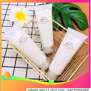 SỮA RỬA MẶT MUJI CHO DA DẦU 120G NHẬT BẢN
