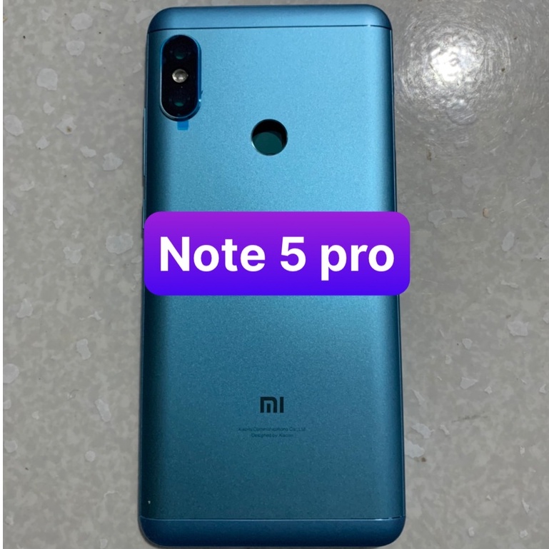 bộ xương vỏ xiaomi redmi note 5 / note 5 pro dùng chung / bộ gồm lưng,xương,phím,kính camera