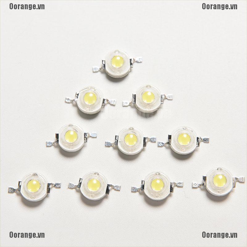 Bộ 10 Đèn Led Trắng 1W Cao Cấp
