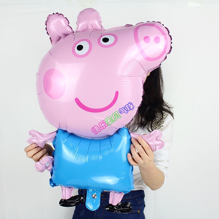 Bong bóng heo peppa size đại, trang trí sinh nhật, thôi nôi, party Fubao Store