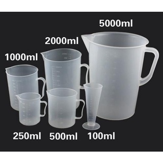 Cốc đong chia vạch rõ ràng 250ml, 500ml, 1000ml