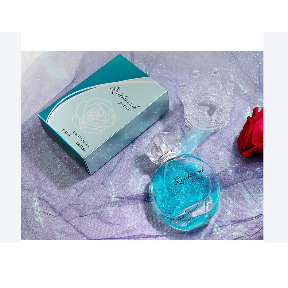 Combo 2 chai nước hoa nữ thơm lâu cao cấp chính hãng Quicksand Paris mùi ngọt ngào tươi mát, giữ mùi lâu 55ml CBPN014