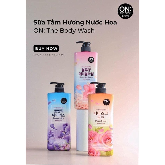 sữa tắm hàn quốc ON 900ml