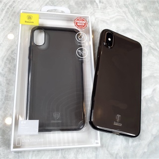 Ốp lưng Silicone chống bụi Baseus Simple Case cho iPhone X / Xs