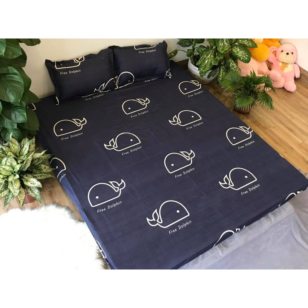 Bộ Ga gối Cotton Poly Emmidecor Các  Mẫu  Siêu hot