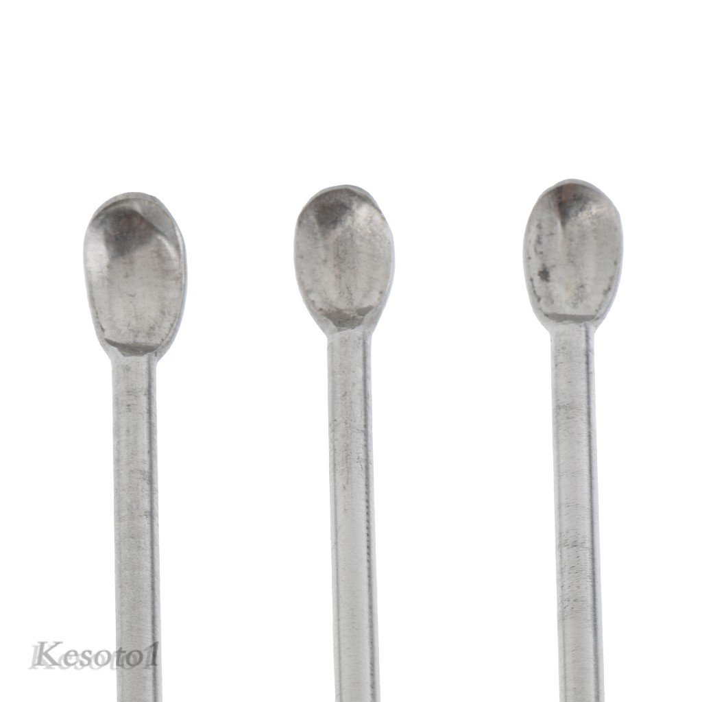 Set 3 muỗng inox 22cm thích hợp sử dụng trong phòng thí nghiệm