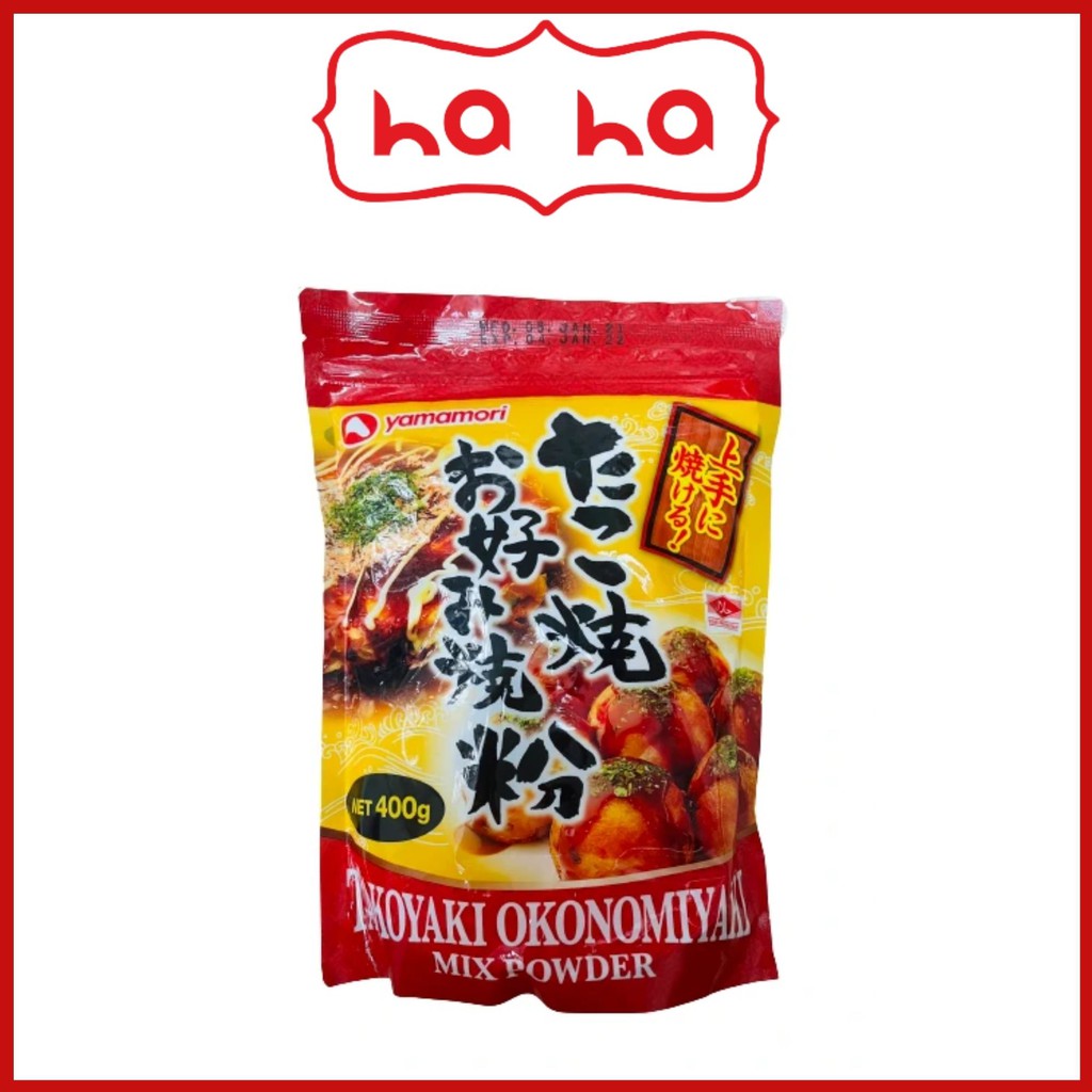 Bột làm bánh Takoyaki Yamamori 400g