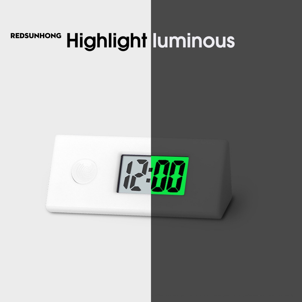 Đồng Hồ Báo Thức Điện Tử Thiết Kế Nhỏ Gọn Có Thể Tái Sử Dụng