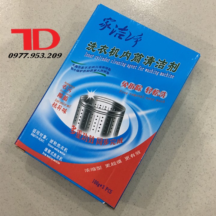 Bột tẩy vệ sinh lồng máy giặt
