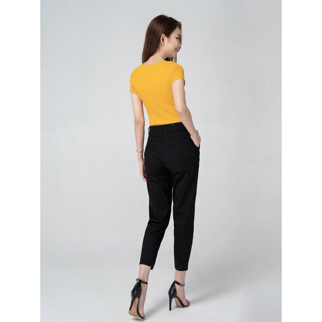 Quần Khaki Nữ YODY Co Giãn Tôn Dáng, Trẻ Trung Chính Hãng Cao Cấp QJN3072