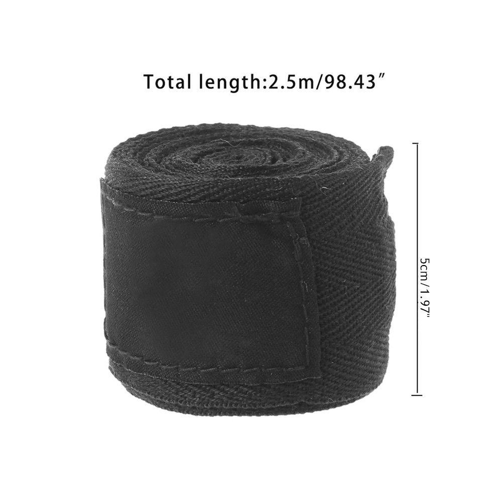Băng Quấn Bảo Vệ Cổ Tay Bằng Cotton Hỗ Trợ Tập Boxing