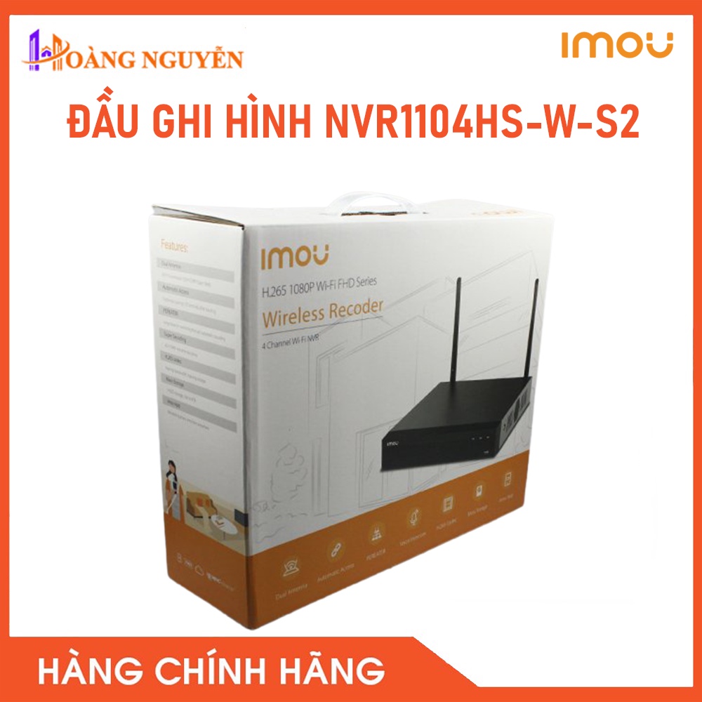 [HÀNG CHÍNH HÃNG] Đầu Ghi Hình WIFI KB.ONE 4 Kênh NVR1104HS-W-S2