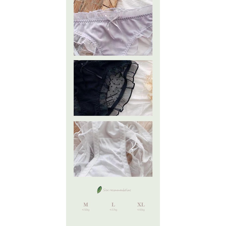Quần Lót Nữ Cotton-Ren Kháng Khuẩn Ngang Eo Xuất Đông Âu  Hàng Săn SALE.