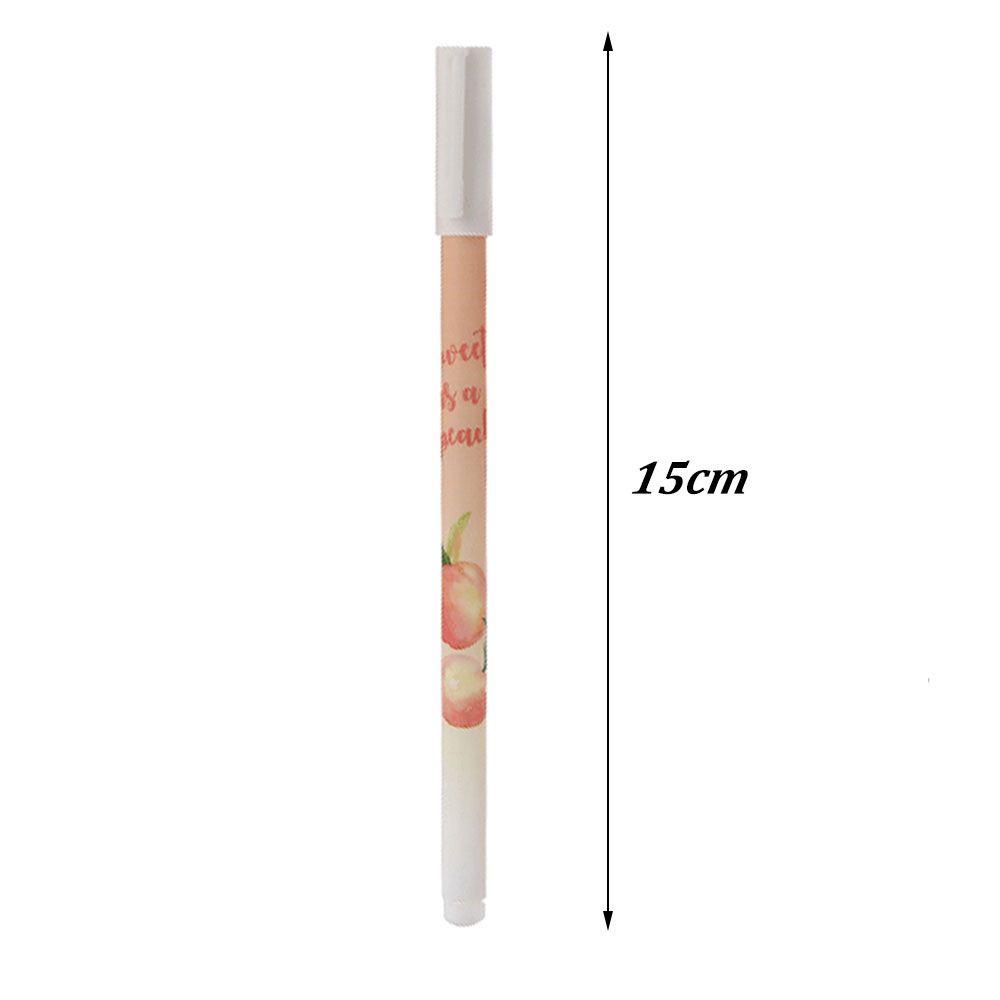 Bút Mực Gel Họa Tiết Quả Đào Dễ Thương Dùng Làm Quà Tặng