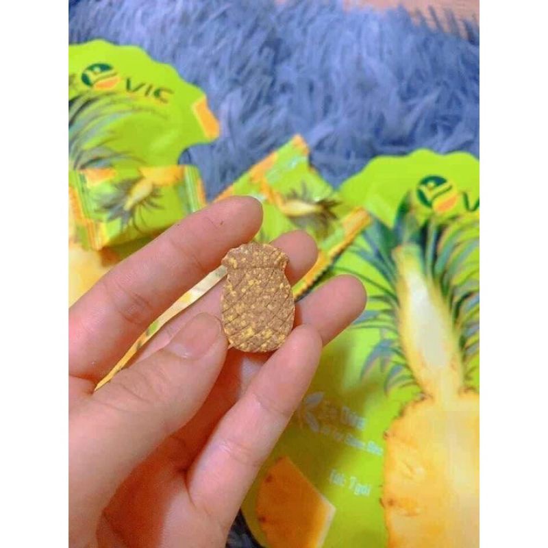 Kẹo dứa giảm cân 1 túi 7 viên chính hãng