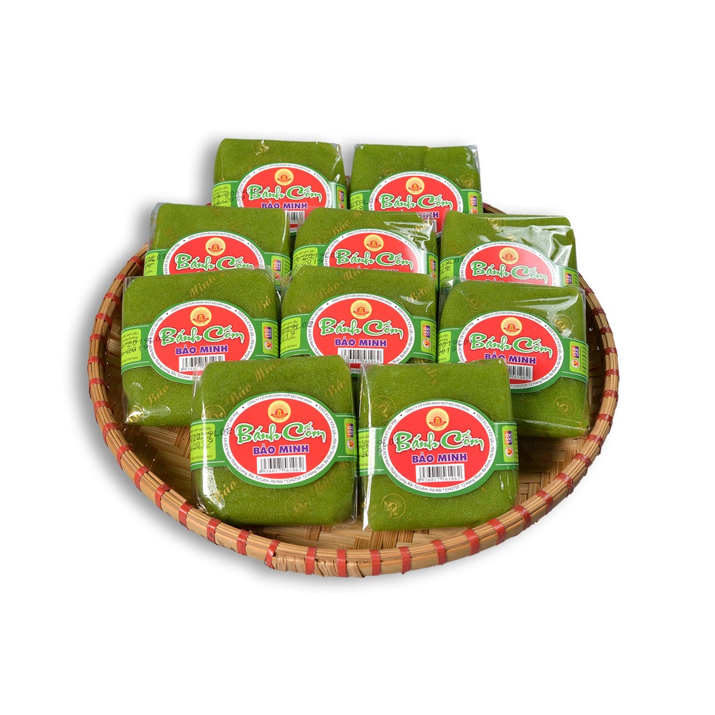 Bánh cốm Bảo Minh nhân đậu xanh thơm ngon đặc biệt 75gr