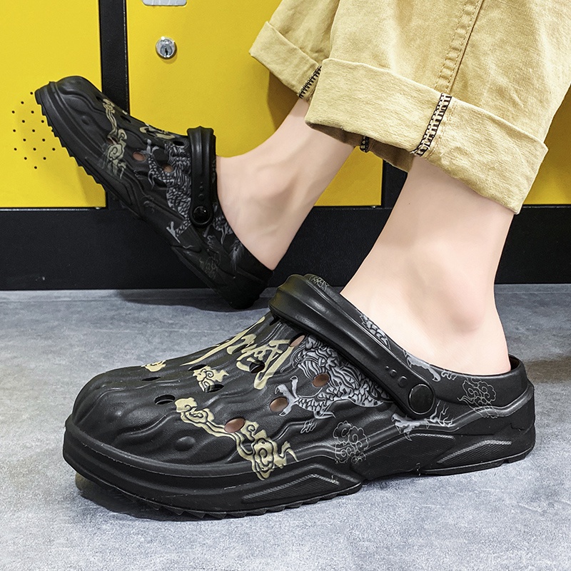 Dép Lười Thời Trang Mùa Hè Cho Nam Có Size Lớn 35-47