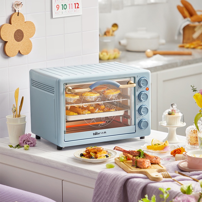 [SẴN] Lò Nướng 20L Đa Năng Kiểm Soát Nhiệt Độ Độc Lập Dung Tích 20L Bear DKX-C20D1 [CMART_GIA DỤNG TIỆN ÍCH]