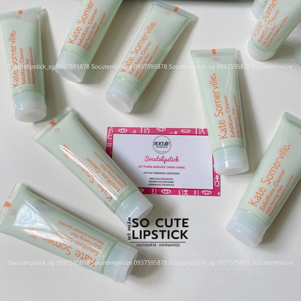 Sữa Rửa Mặt Kate Somerville ExfoliKate Cleanser Daily Foaming Wash 30ml