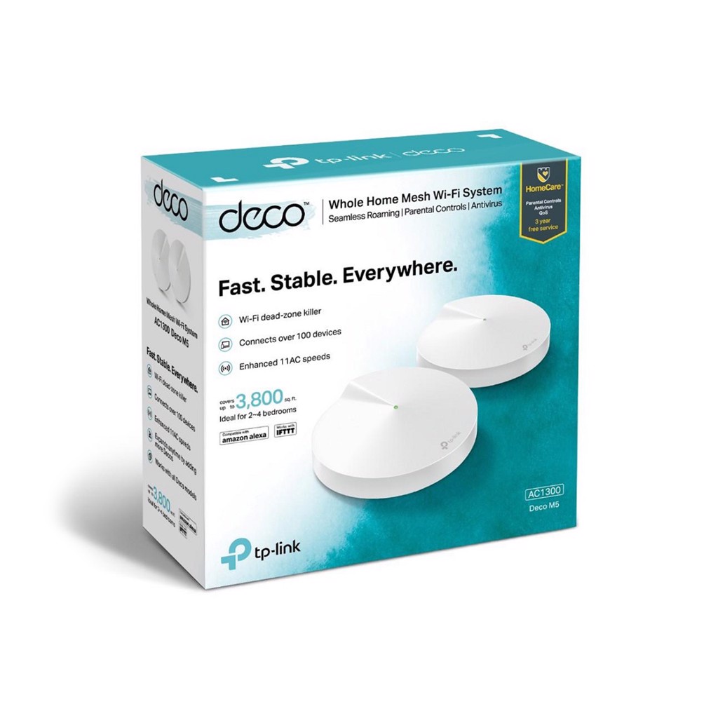 Hệ thống Wi-Fi Mesh TP-LINK AC1300 Deco M5  - Chính hãng