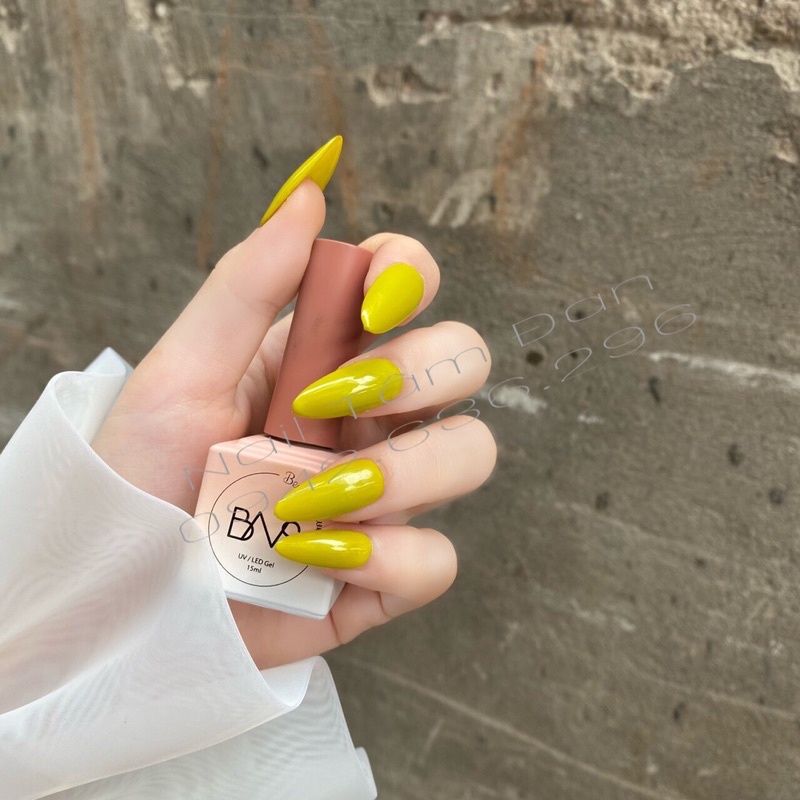 Sơn gel BNS màu xanh cốm