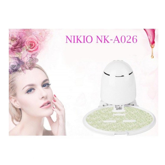 Máy làm mặt nạ trái cây và xông hơi mặt mũi Nikio NK-A026 chính hãng