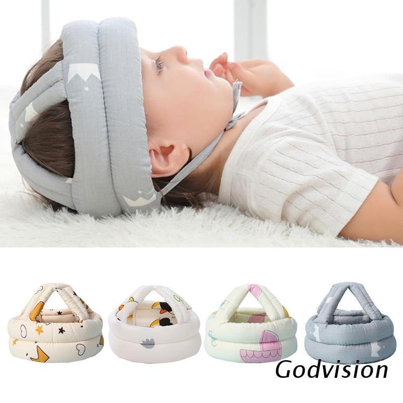 Mũ Gối bảo vệ đầu cho bé tập đi tập bò an toàn siêu yêu