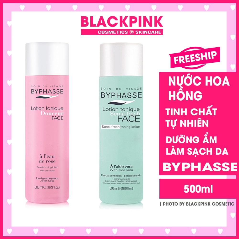 Nước Hoa Hồng BYPHASSE Toner Byphasse Lotion 500ml | BigBuy360 - bigbuy360.vn