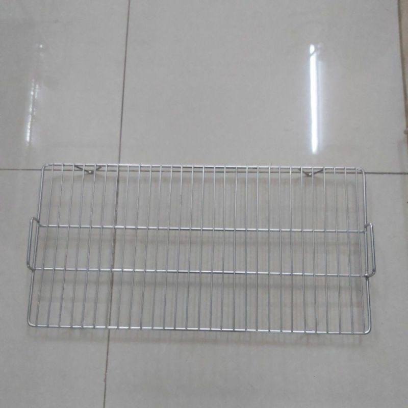 Vỉ nướng inox có quai cầm hàng dày