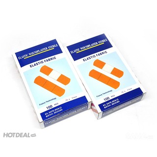 Băng cá nhân chữ thập (Hộp 100 cái) hàng VN