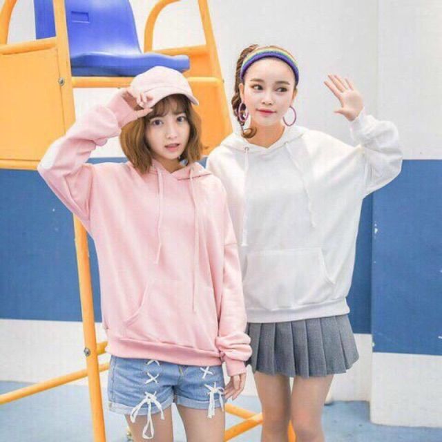 Áo khoác hodie trơn nam nữ