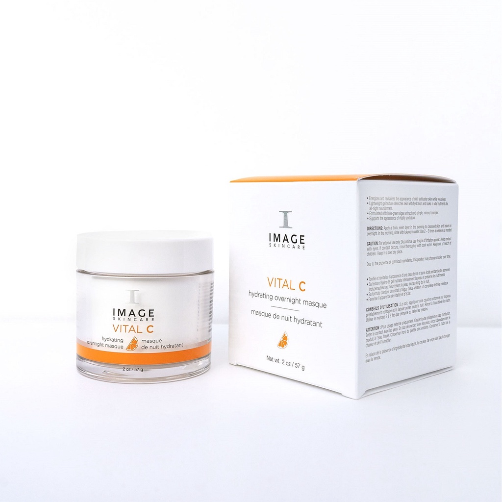 Mặt Nạ Ngủ Đêm Cung Cấp Độ Ẩm Cho Da Image Skincare VITAL C Hydrating Overnight Masque 57g