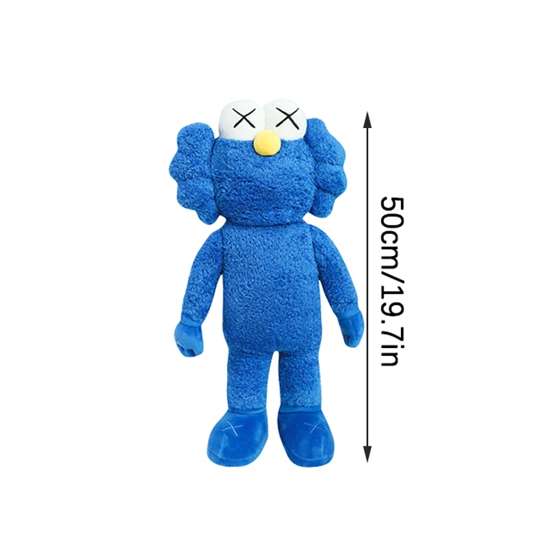 Đồ chơi nhồi bông Kaws Sesame Street 50cm làm quà tặng sinh nhật