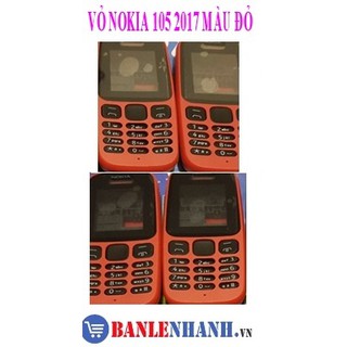 VỎ NOKIA 105 2017 MÀU ĐỎ