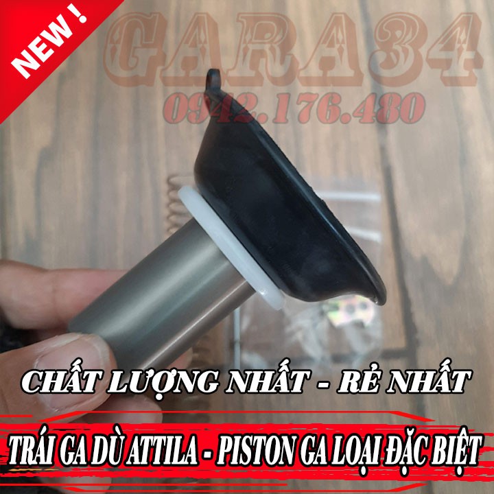 TRÁI GA DÙ - PISTON GA DÙ ATTILA CHUẨN ZIN HÀNG TỐT