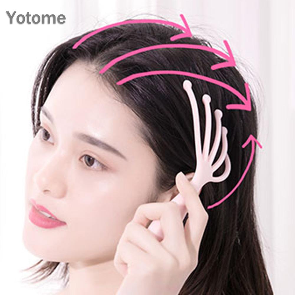 Dụng Cụ Mát Xa Da Đầu Giảm Đau Hình Bạch Tuộc