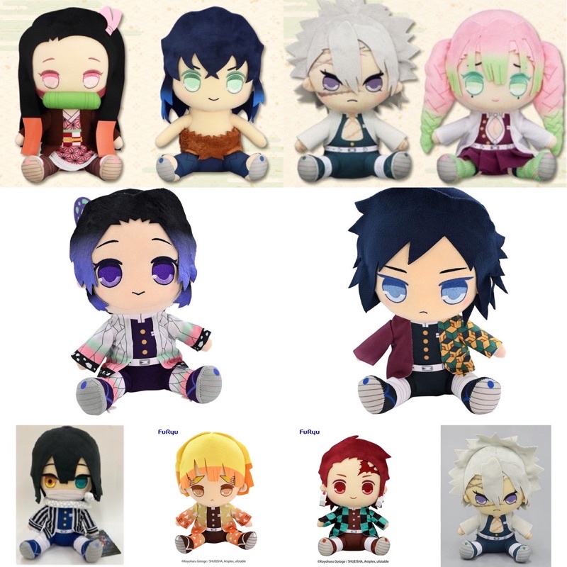 Gấu bông doll Demon Slayer Kimetsu no Yaiba Big Plush 25cm chính hãng Nhật Bản