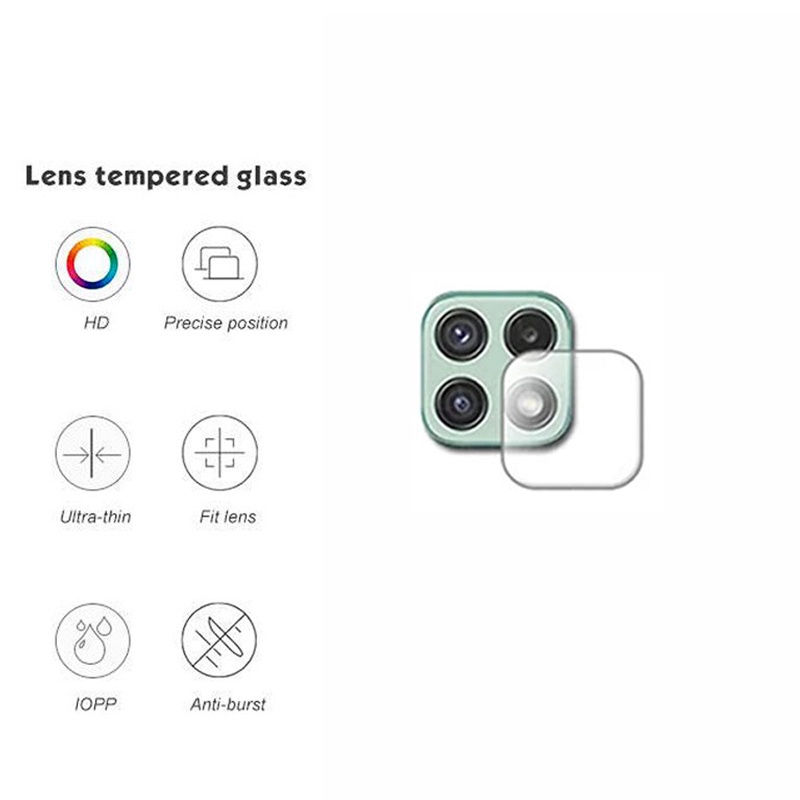 Kính Cường Lực Bảo Vệ Ống Kính Máy Ảnh Cho Samsung A22 5g A2 A32 A42 A52 A72 A11 A12 A31 A51 A71