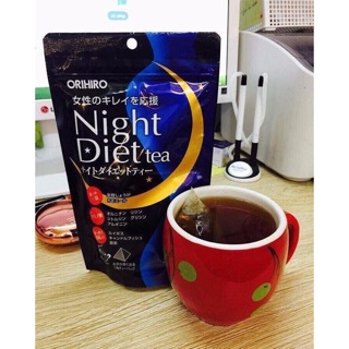 Trà giảm cân Night Diet Tea orihiro Nhật bản