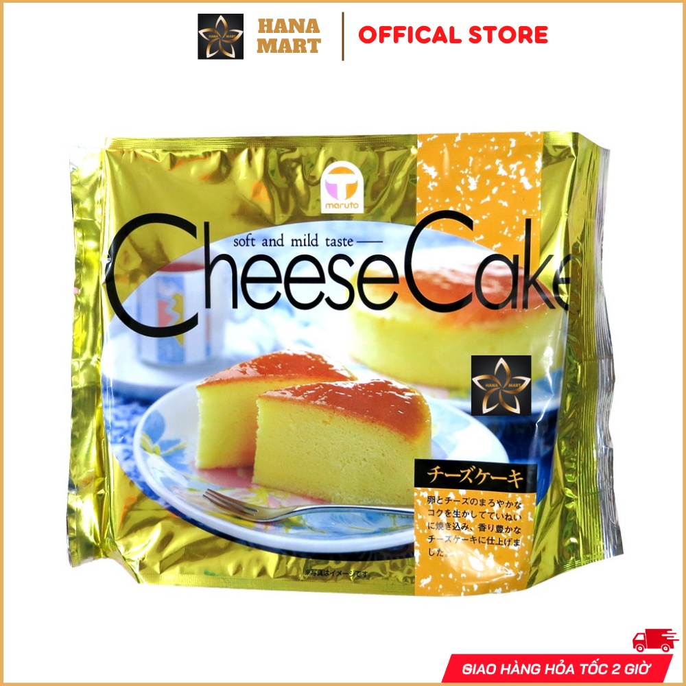 Bánh Bông Lan Phô Mai Maruto Cheese Cake 210g DATE 27/9/2023