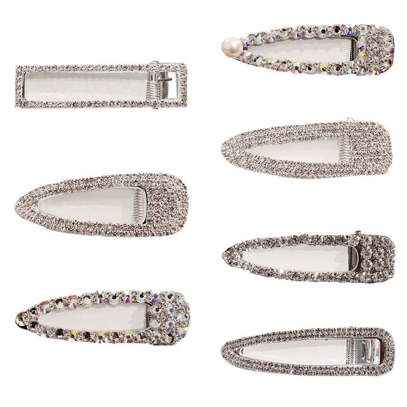 Kẹp Tóc Đính Ngọc Trai Lấp Lánh Phong Cách Vintage Hàn Quốc Ngọt Ngào YOUYO