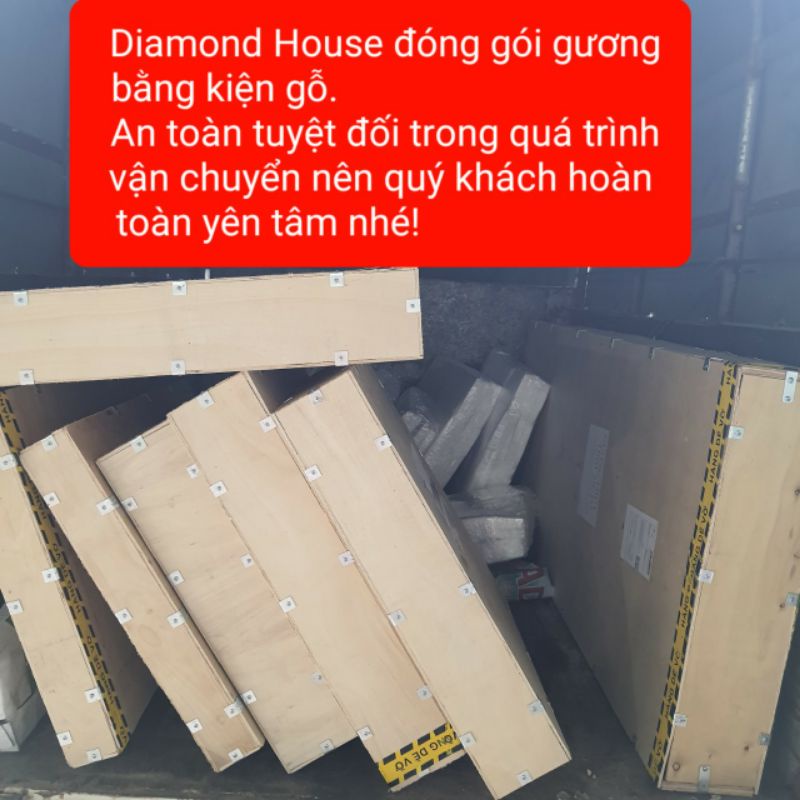 Gương LED cảm ứng soi toàn thân Diamond House