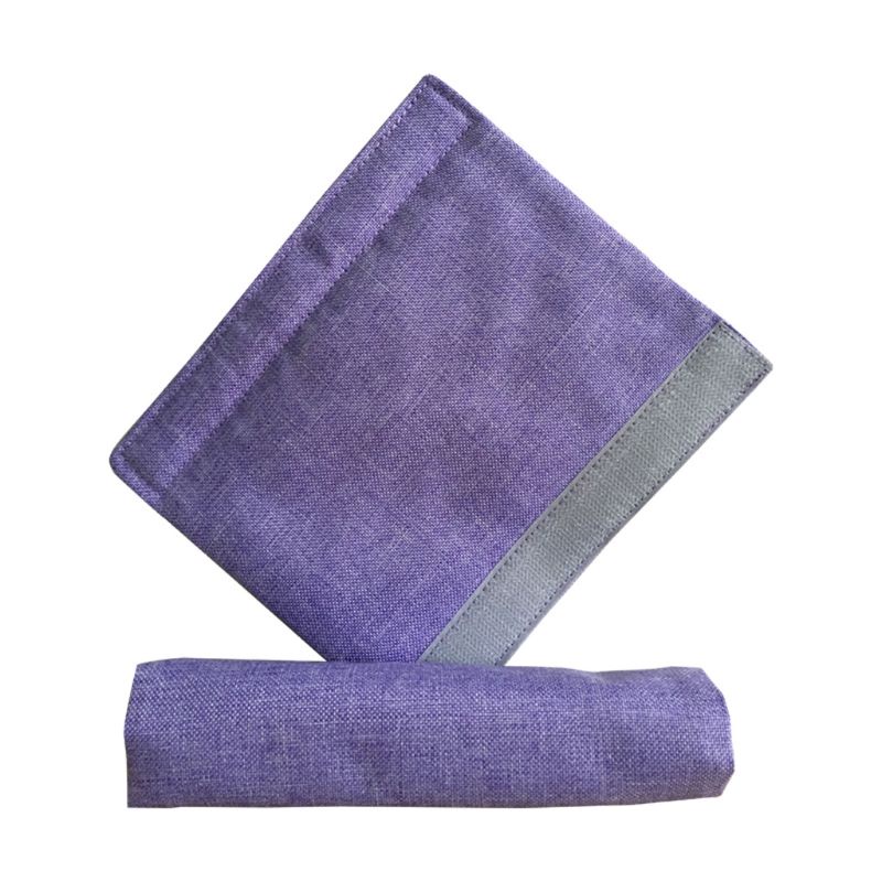 Bộ 2 Vỏ Bọc Tay Cầm Xe Đẩy Em Bé Chất Liệu Cotton Lanh Tiện Dụng