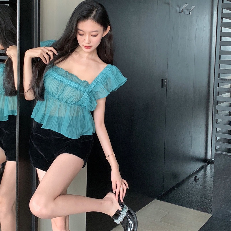 Áo Không Tay Cổ Vuông Màu Sắc Đơn Giản Thời Trang Cho Nữ